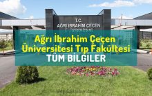 Ağrı İbrahim Çeçen Üniversitesi Tıp Fakültesi puanları, sıralaması ve öğrenci yorumları
